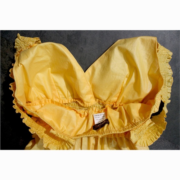 New Unique Shimmer Material Tank Top Smocked - Picture 4 of 5